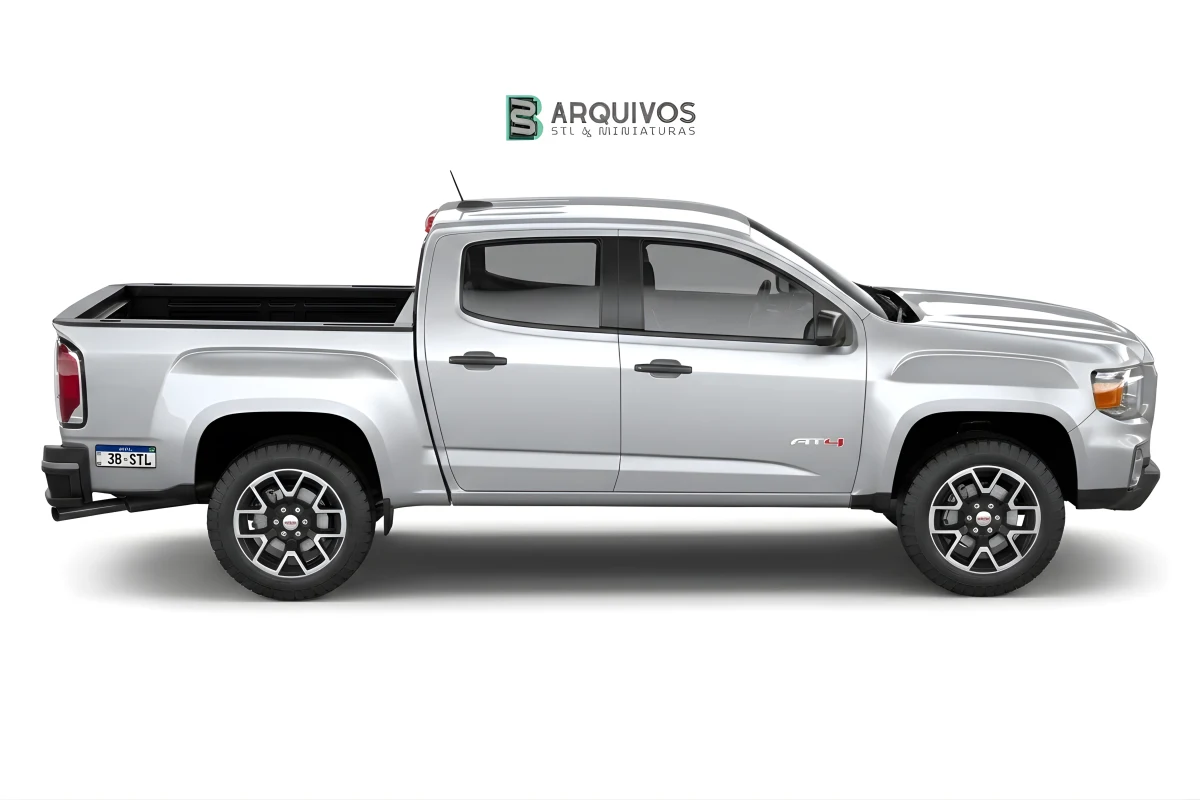 Modelo 3D STL - GMC Canyon 2021 Long — foto 4